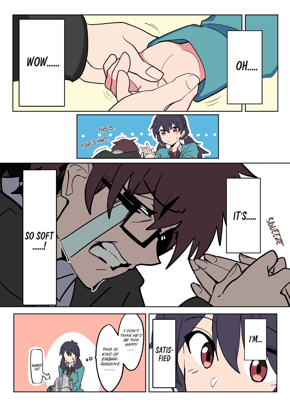 Vivid Line Chapter 3 page 4 - Chapter 3: The Girl Who Isn't Aware She's Too Close