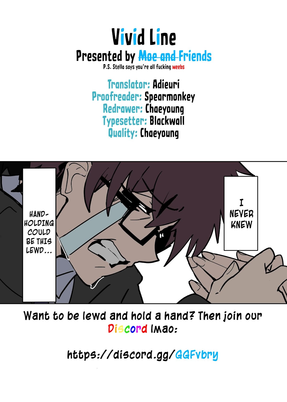 Vivid Line Chapter 3 page 5 - Chapter 3: The Girl Who Isn't Aware She's Too Close