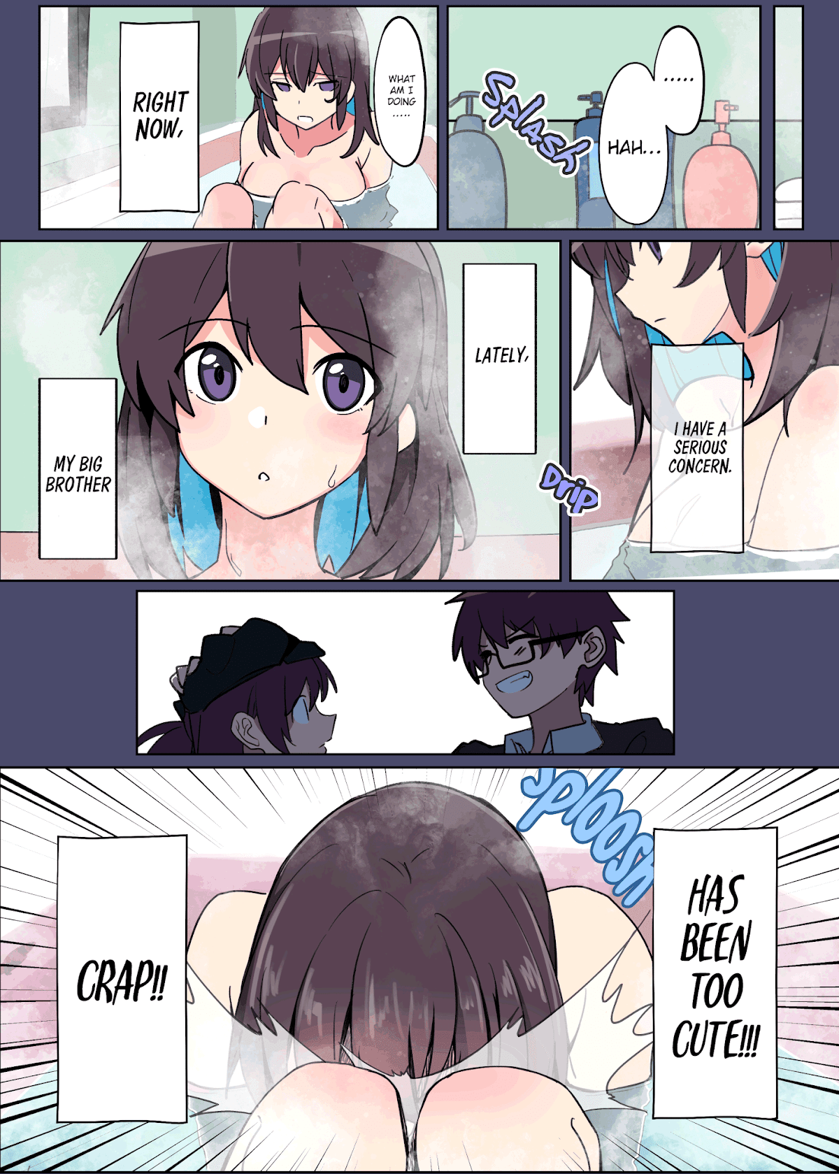 Vivid Line Chapter 4 page 3 - Chapter 4: The Little Sister Who Is Becoming Agonizingly Conscious About Her Brother