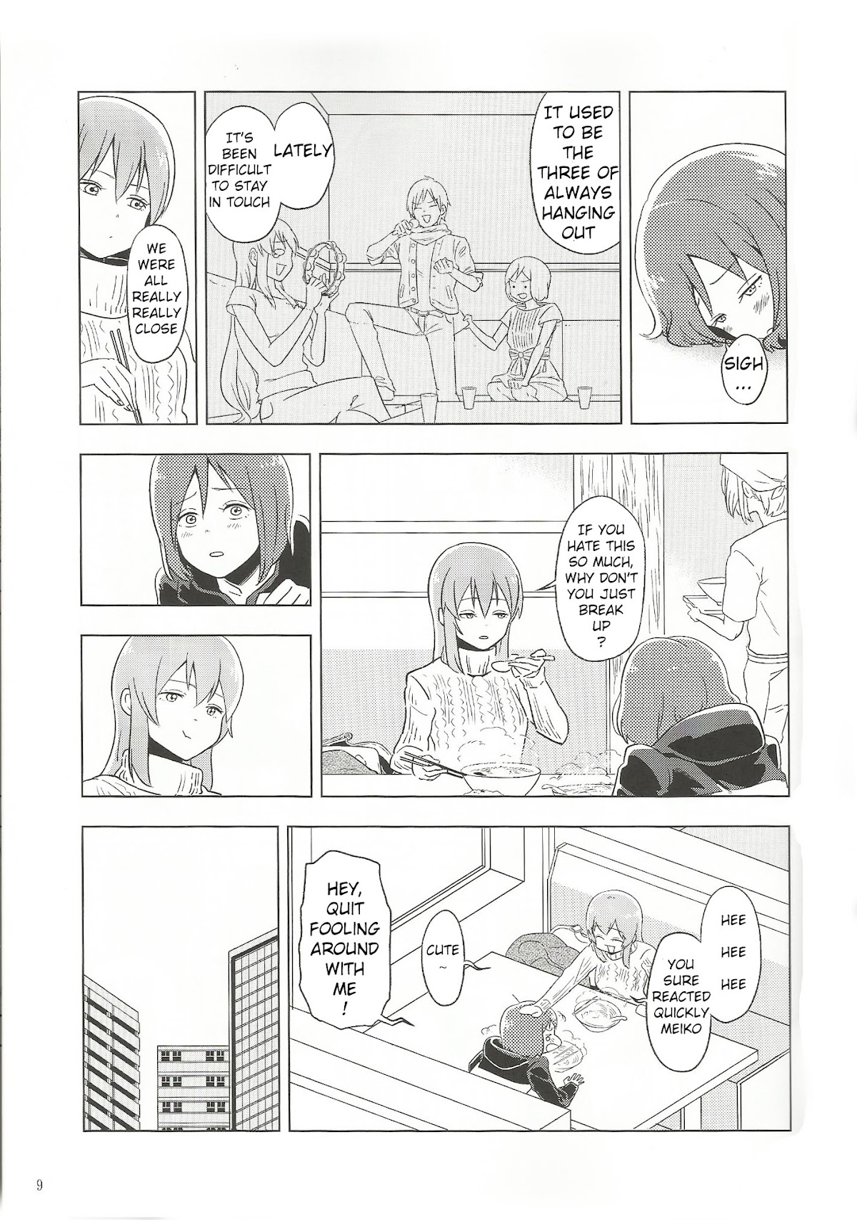 VOCALOID - Feelings Quickly Become Awkward Chapter 1 page 8 - Chapter 1 : While Distance Doesn't Change