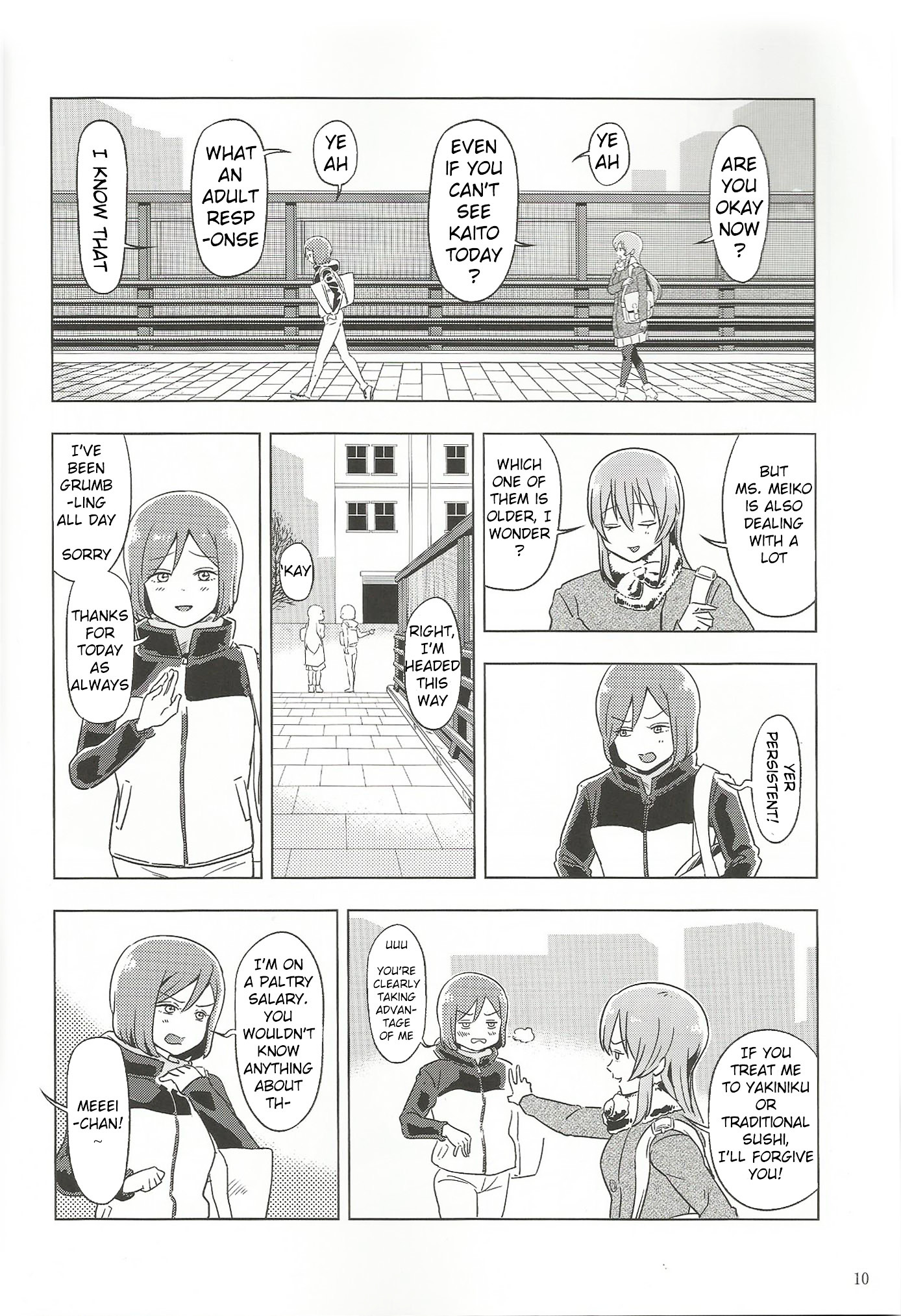VOCALOID - Feelings Quickly Become Awkward Chapter 1 page 9 - Chapter 1 : While Distance Doesn't Change