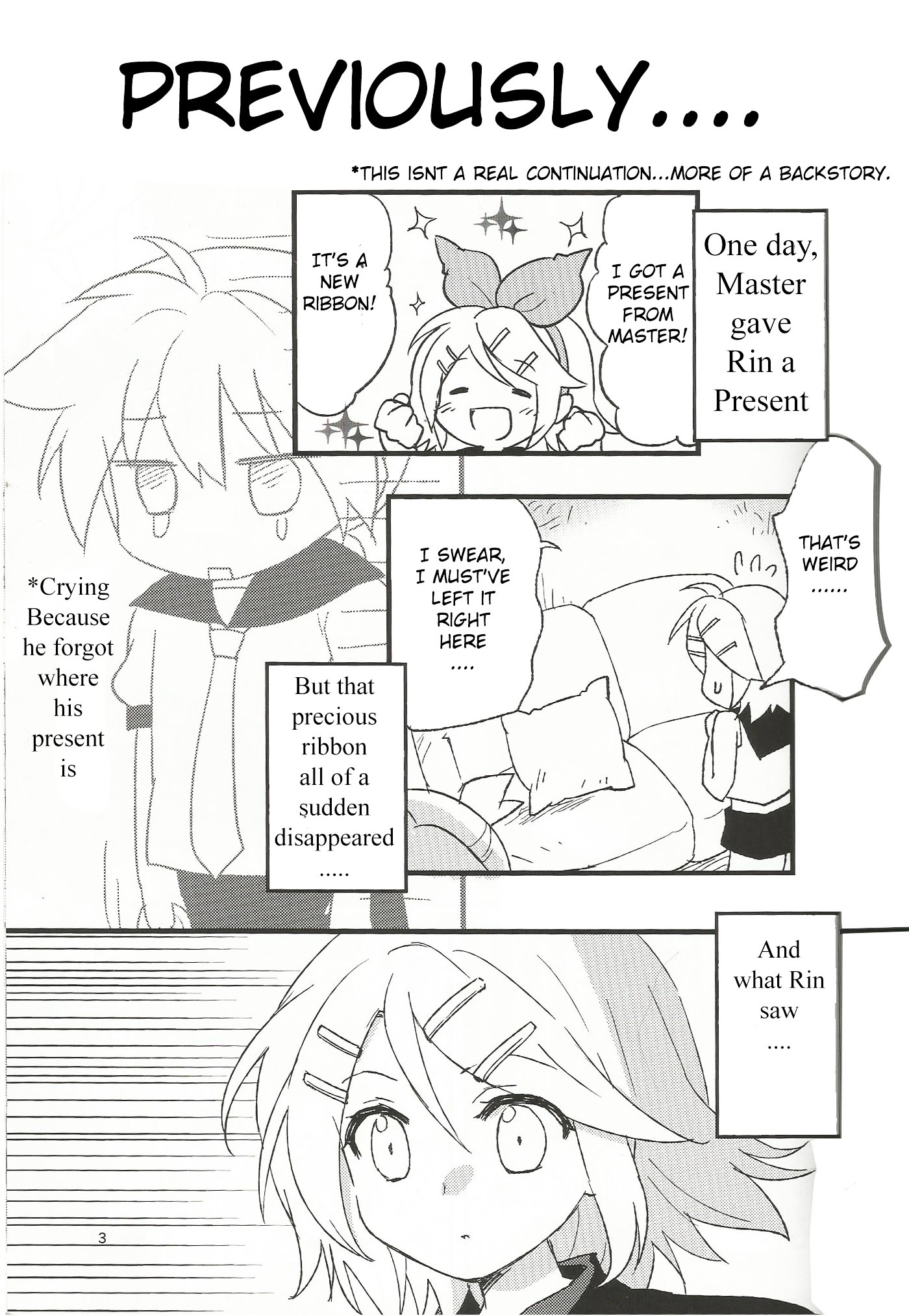 VOCALOID - Miku ga Kuru Chapter 0 page 2 - Chapter 0