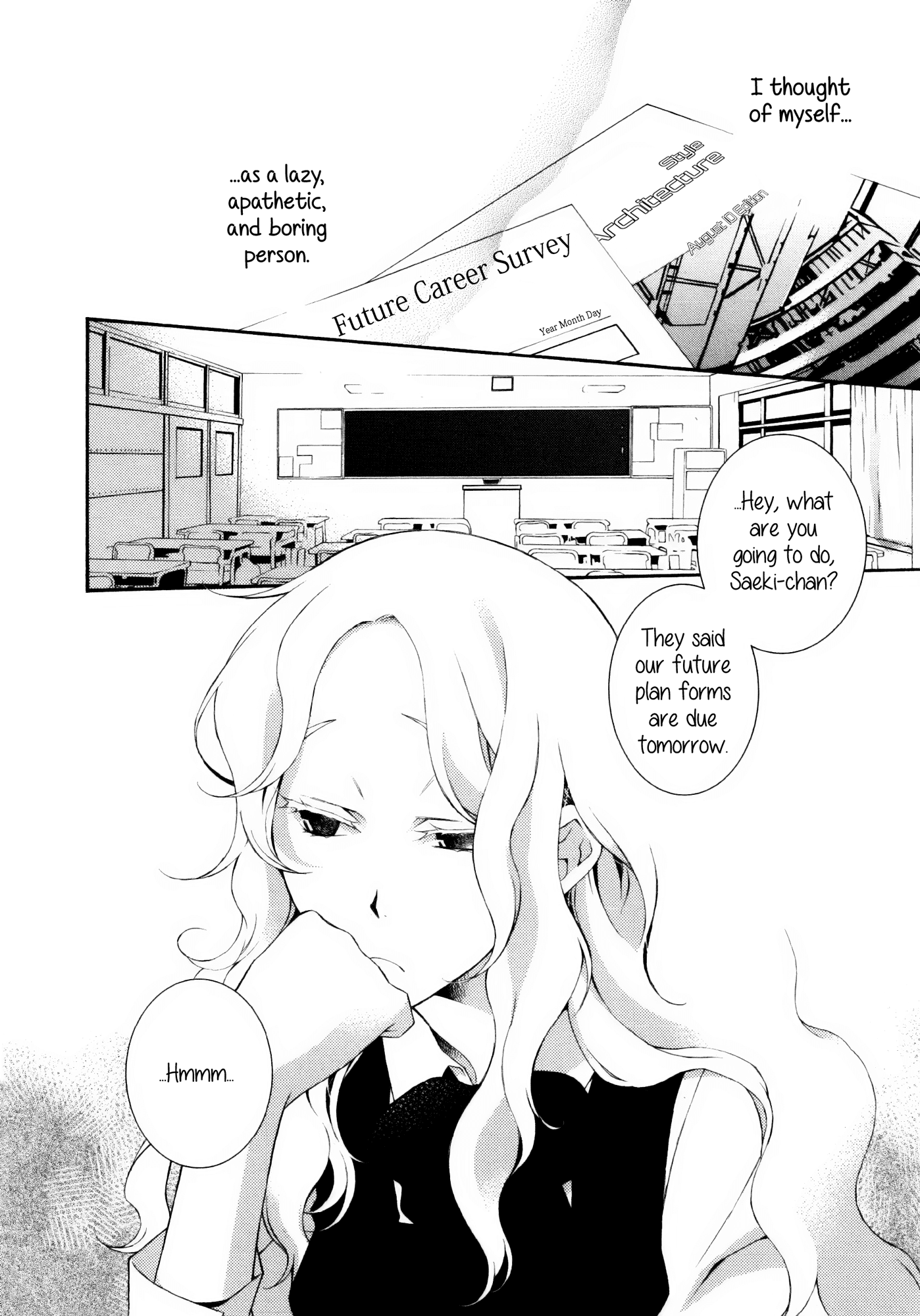 Voice of Her Fingertips Chapter 0.2 page 2 - Chapter 0 v2 : [Oneshot]