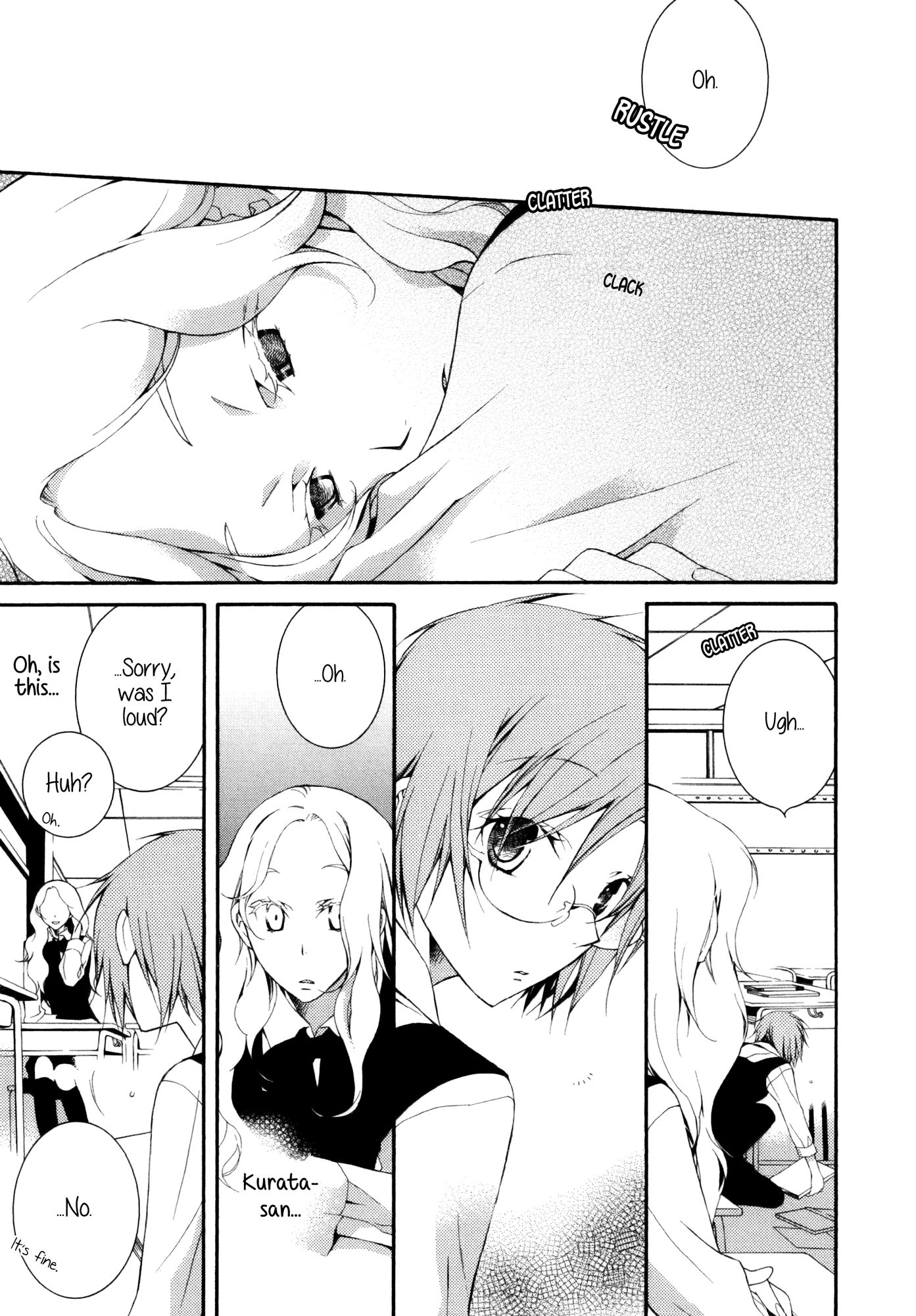 Voice of Her Fingertips Chapter 0.2 page 5 - Chapter 0 v2 : [Oneshot]