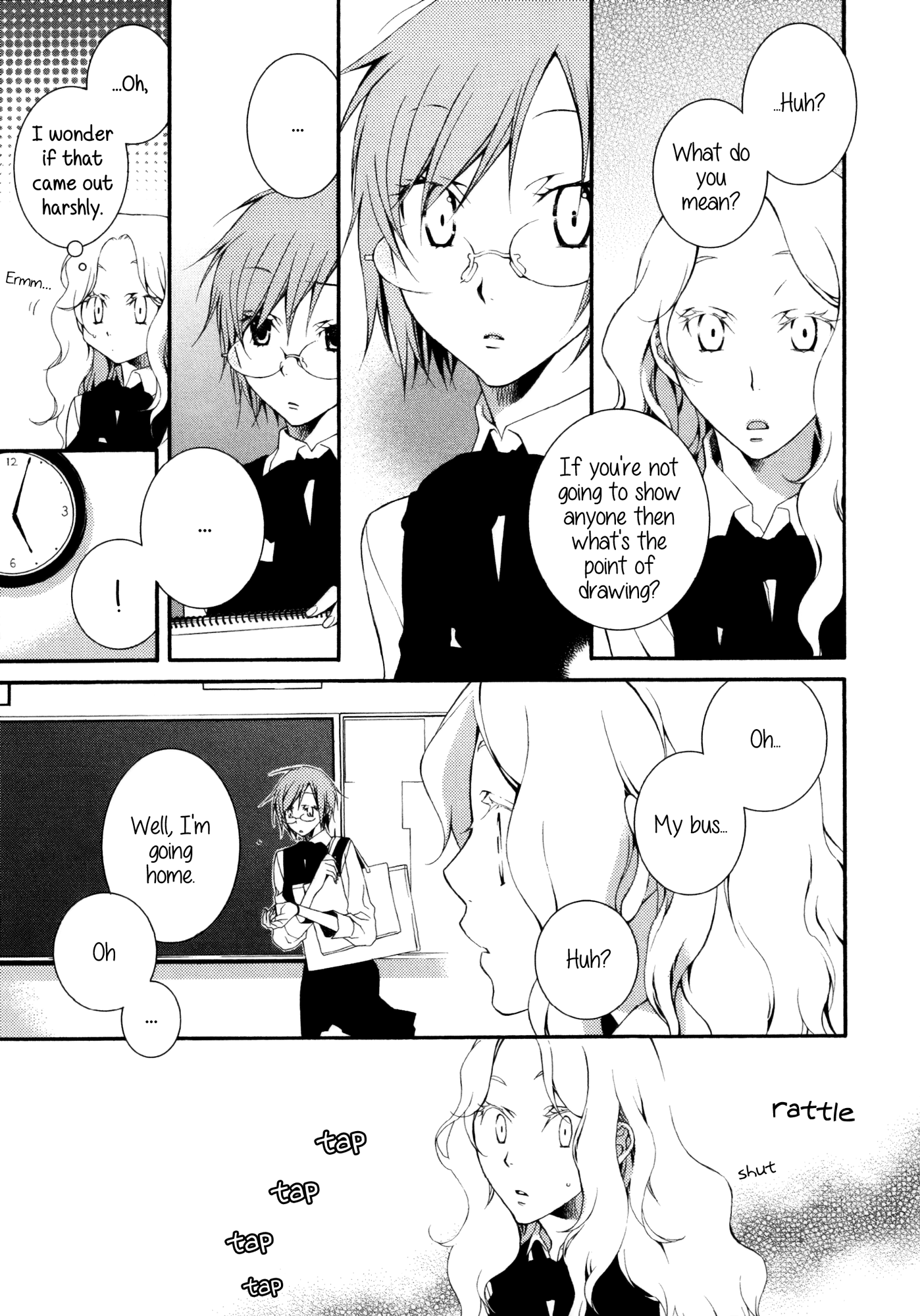 Voice of Her Fingertips Chapter 0.2 page 7 - Chapter 0 v2 : [Oneshot]
