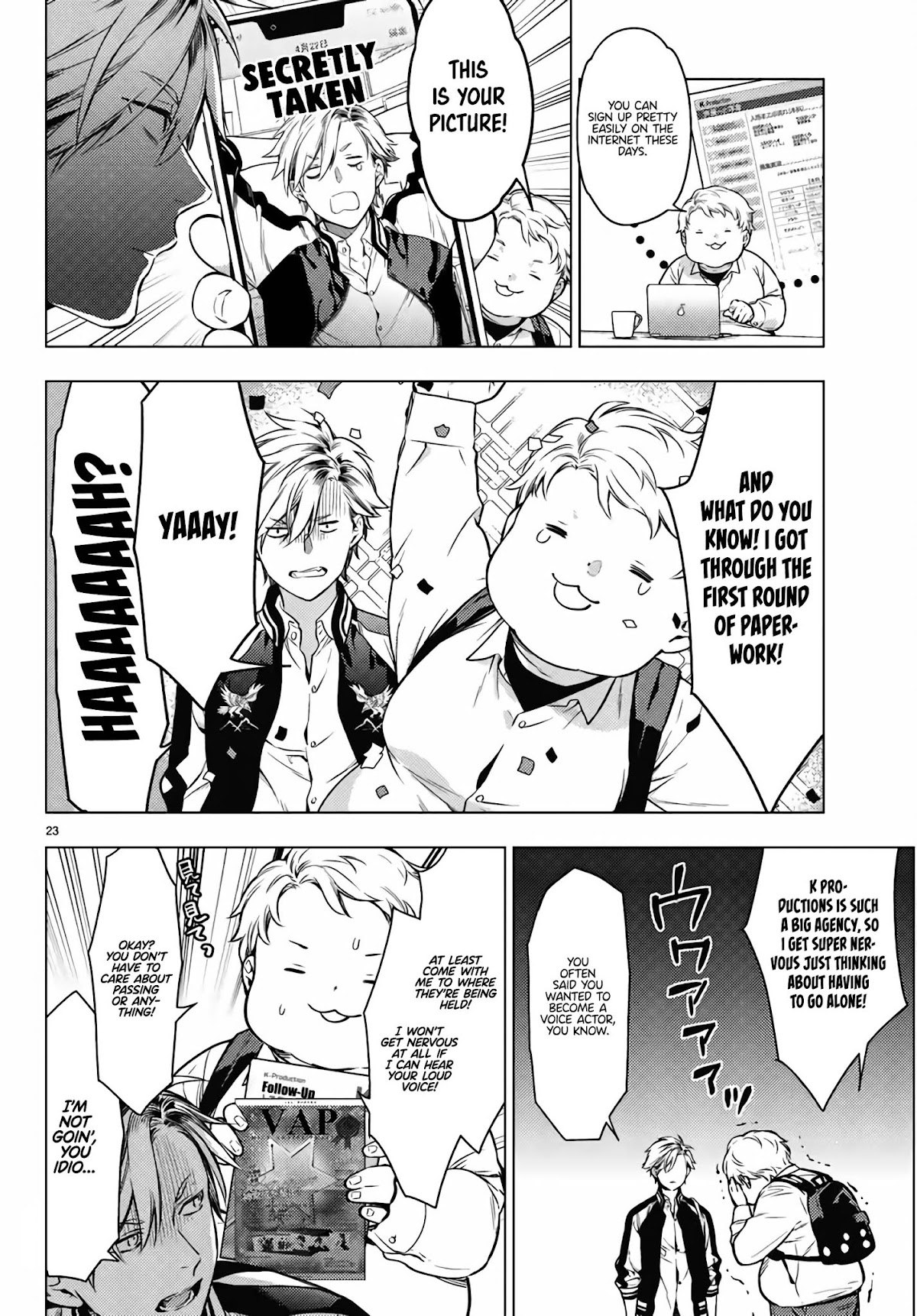 Voice Rush Chapter 1 page 22 - Chapter 1: Ten Million Yen...!? (Part 1)
