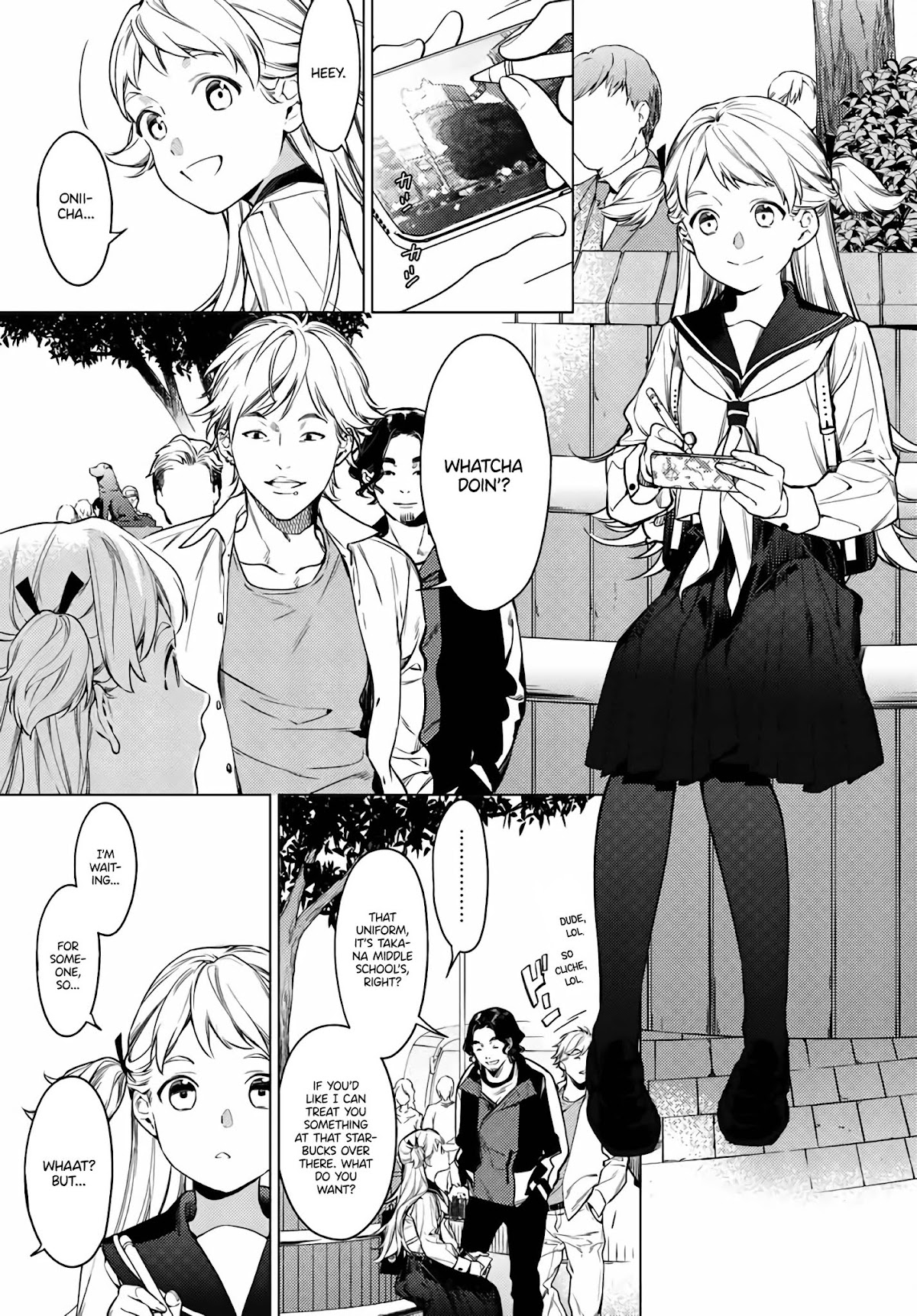 Voice Rush Chapter 1 page 3 - Chapter 1: Ten Million Yen...!? (Part 1)