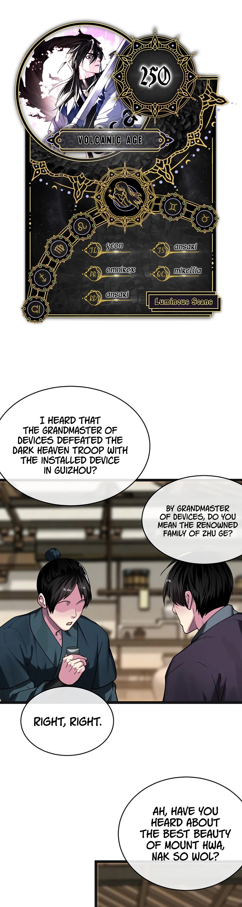 Volcanic Age Chapter 250 page 1 - Chapter 250