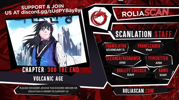 Volcanic Age Chapter 300 page 1 - Chapter 300: End of Main Story