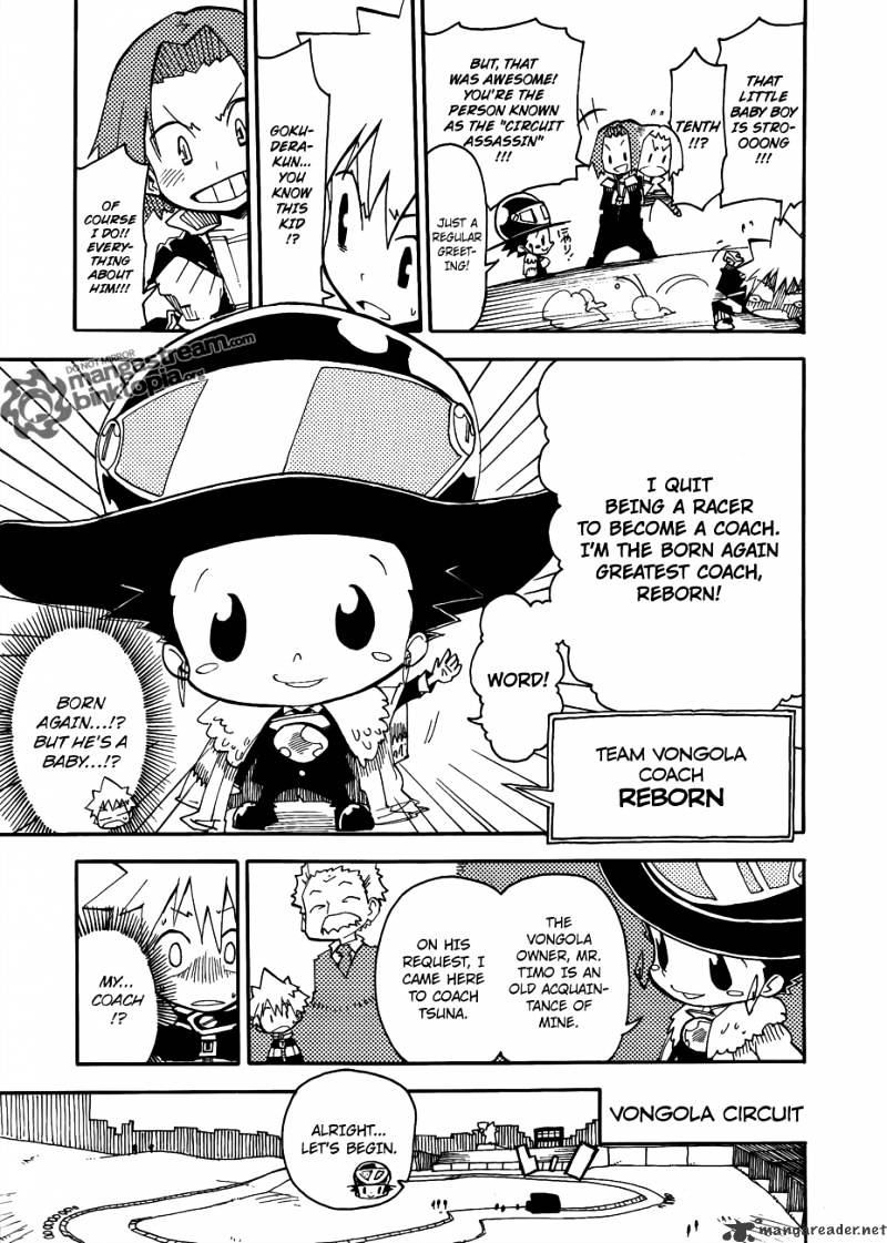 Vongola GP Kuru! Chapter 1 page 9 - Chapter 1