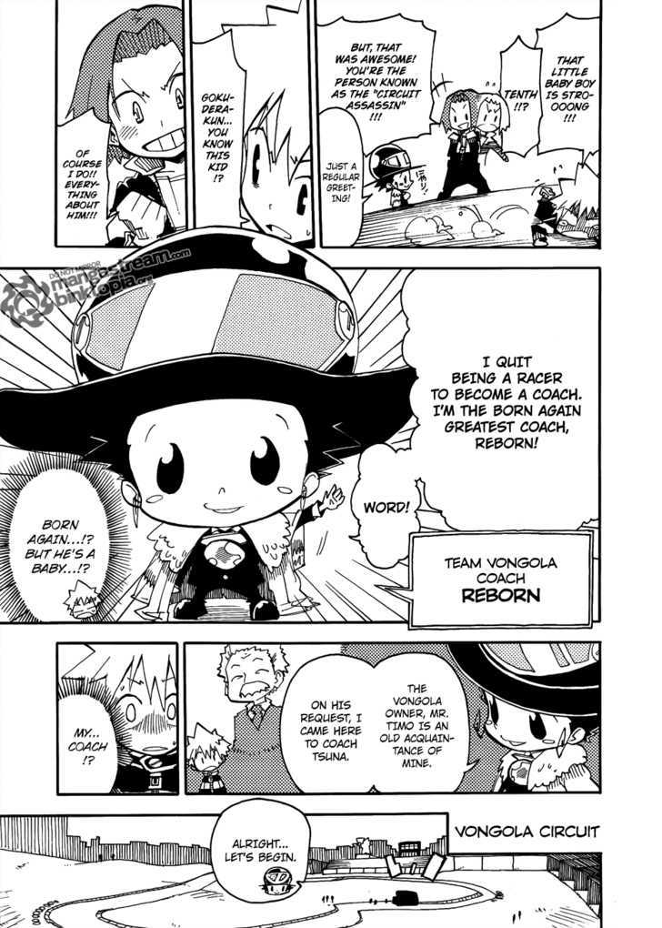 Vongola GP Chapter 1 page 10 - Chapter 1 : A Reborn! Spin-off