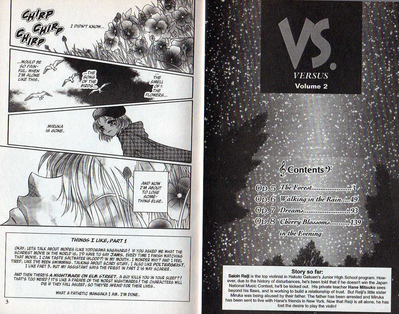 VS [Versus] Chapter 2.0 page 3 - Vol.02 Chapter 0