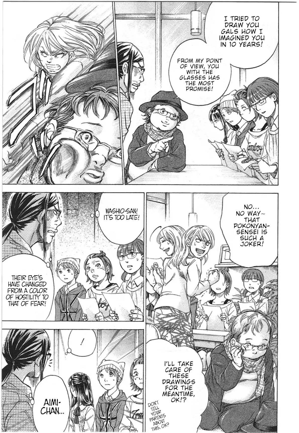 W x Y Chapter 31 page 7 - Chapter 31: Leave a Mark! The Evidence of Friendship