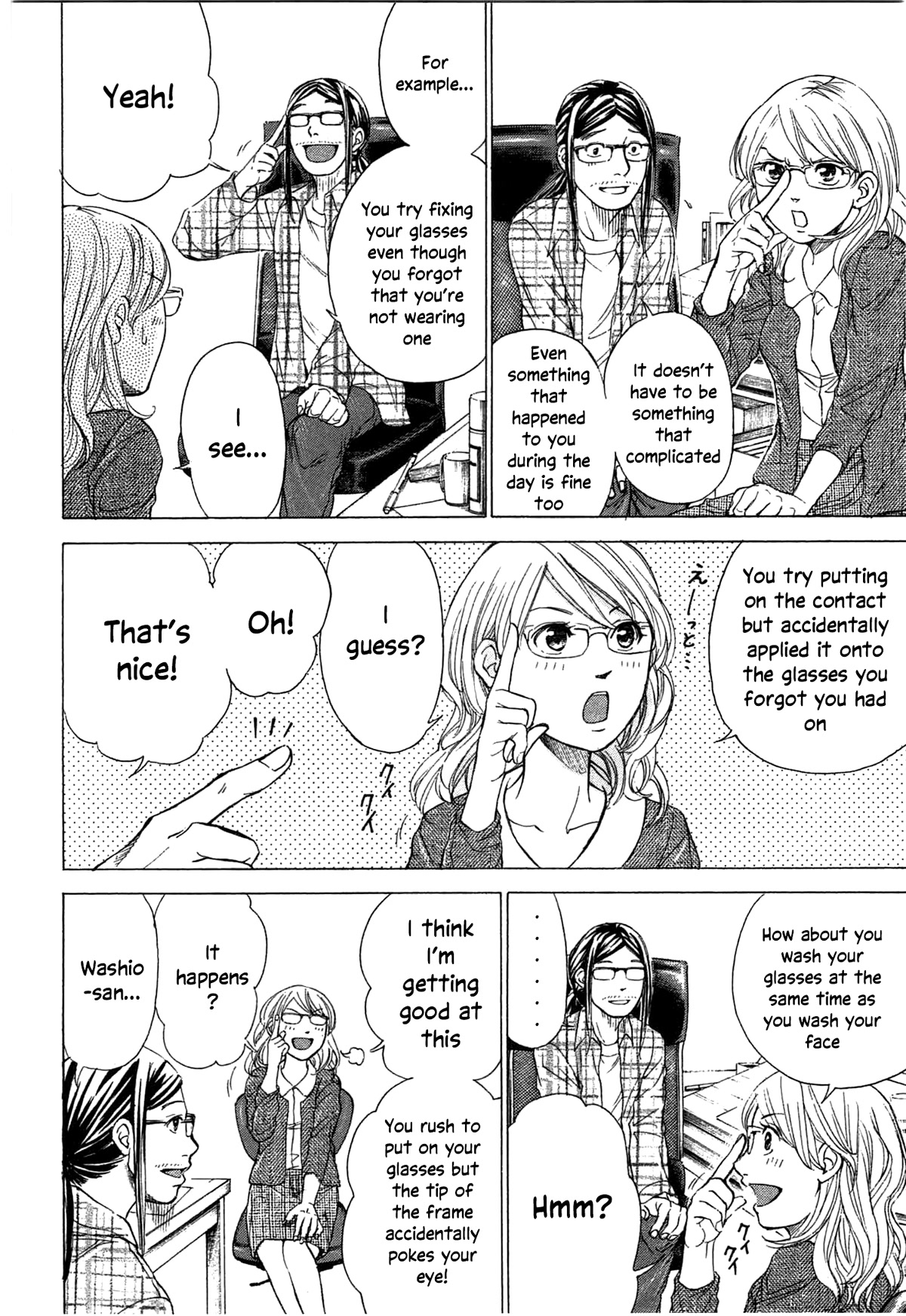 W x Y Chapter 37 page 18 - Chapter 37: Glasses and misc.