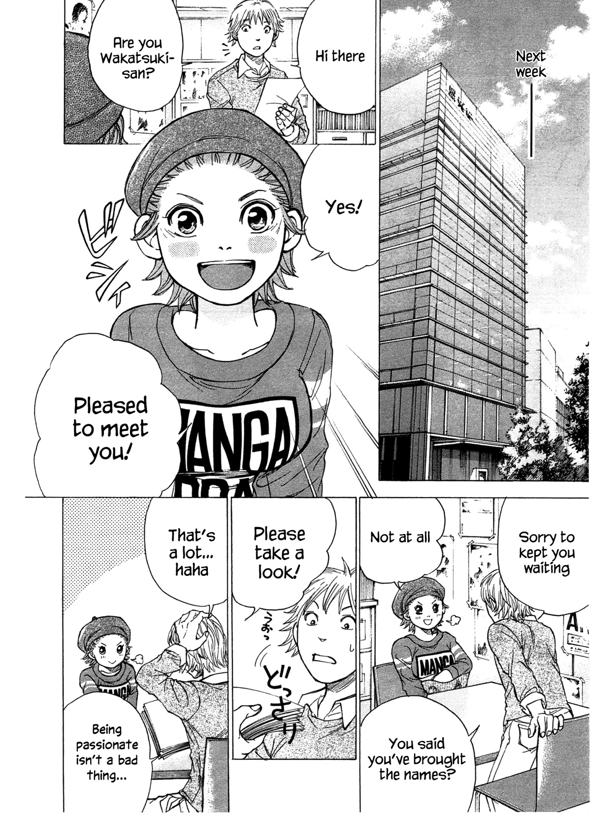 W x Y Chapter 38 page 10 - Chapter 38: Forward! Chihaya’s road to becoming a Mangaka!