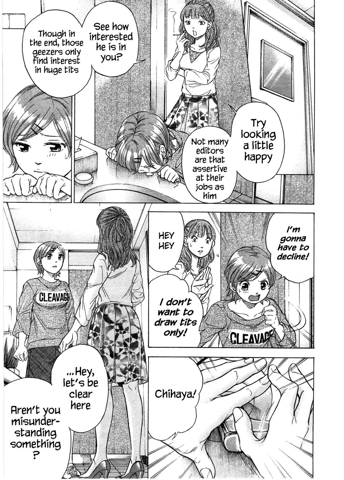 W x Y Chapter 39 page 10 - Chapter 39: Females who become Mangaka are just fairytales