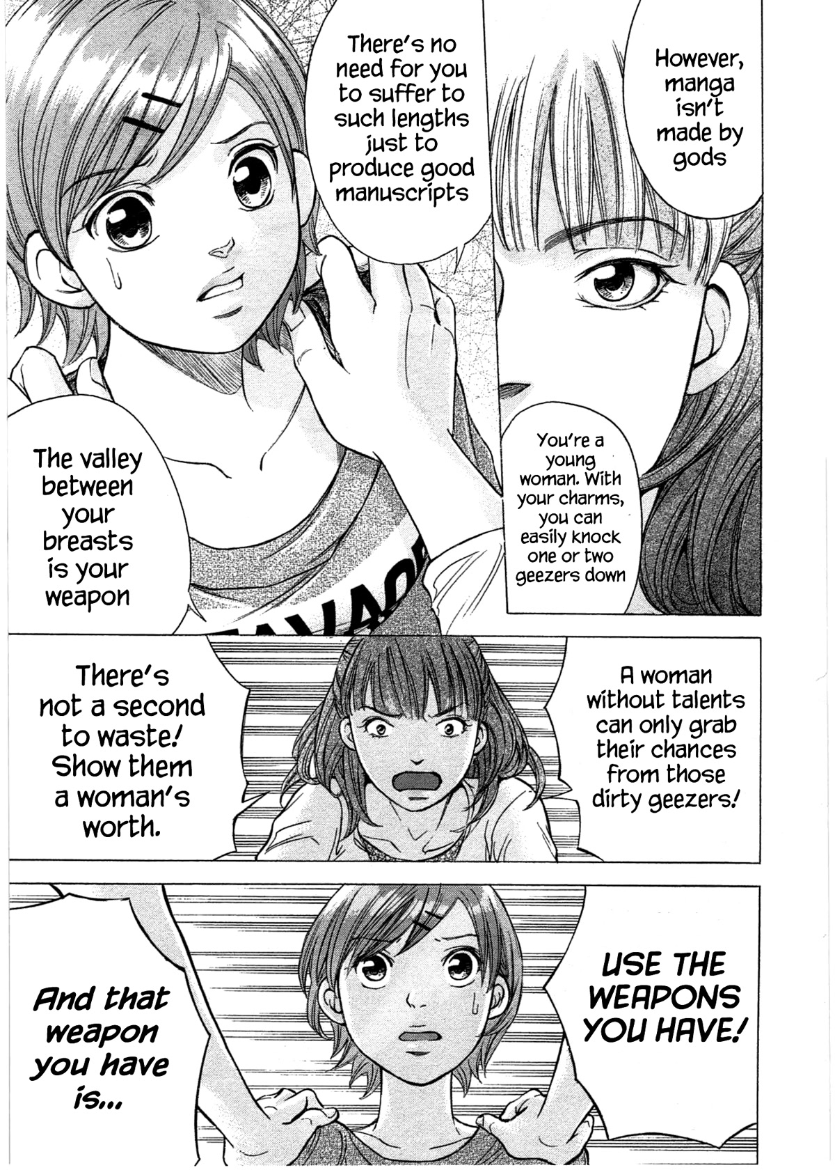 W x Y Chapter 39 page 12 - Chapter 39: Females who become Mangaka are just fairytales