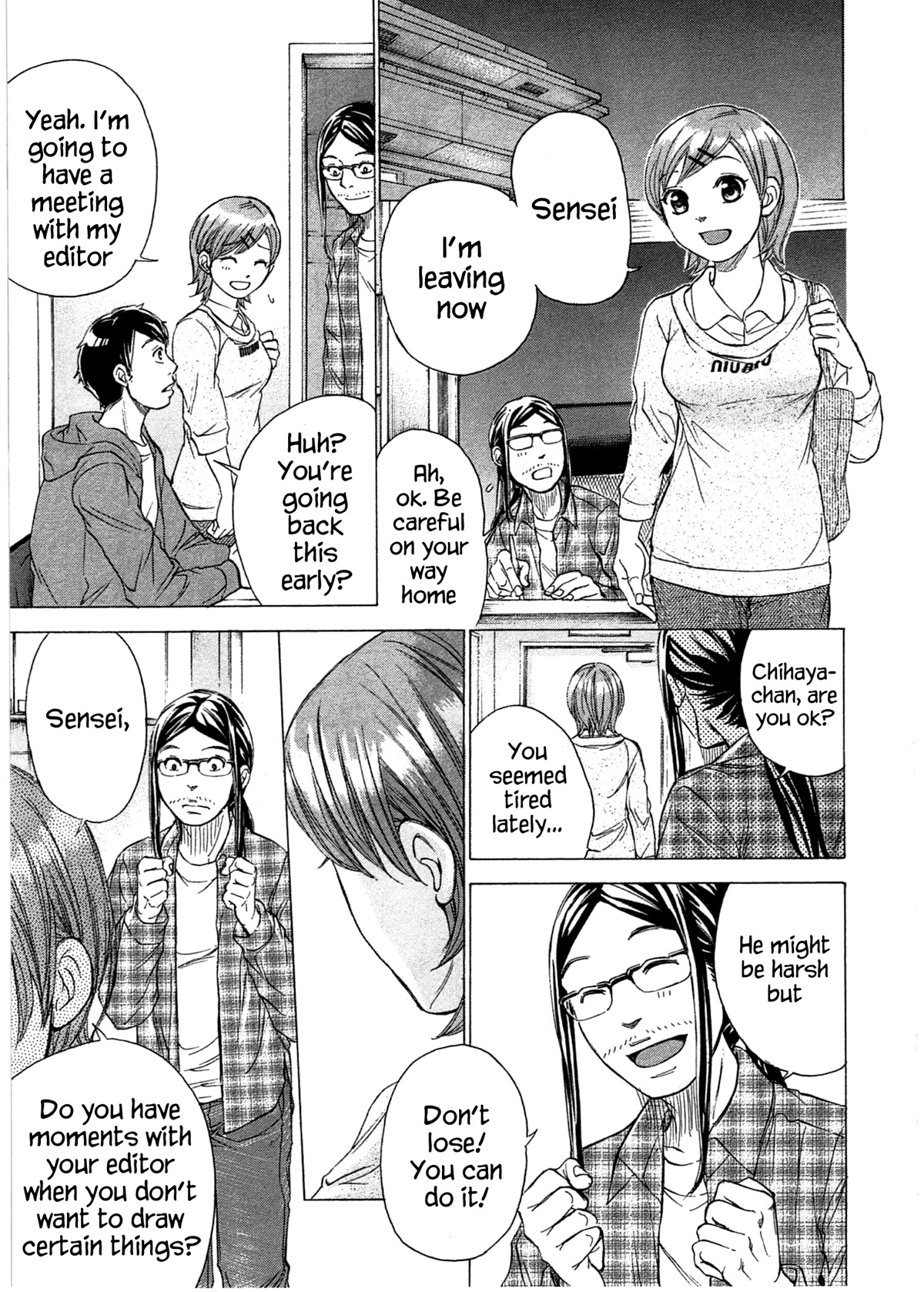 W x Y Chapter 39 page 14 - Chapter 39: Females who become Mangaka are just fairytales