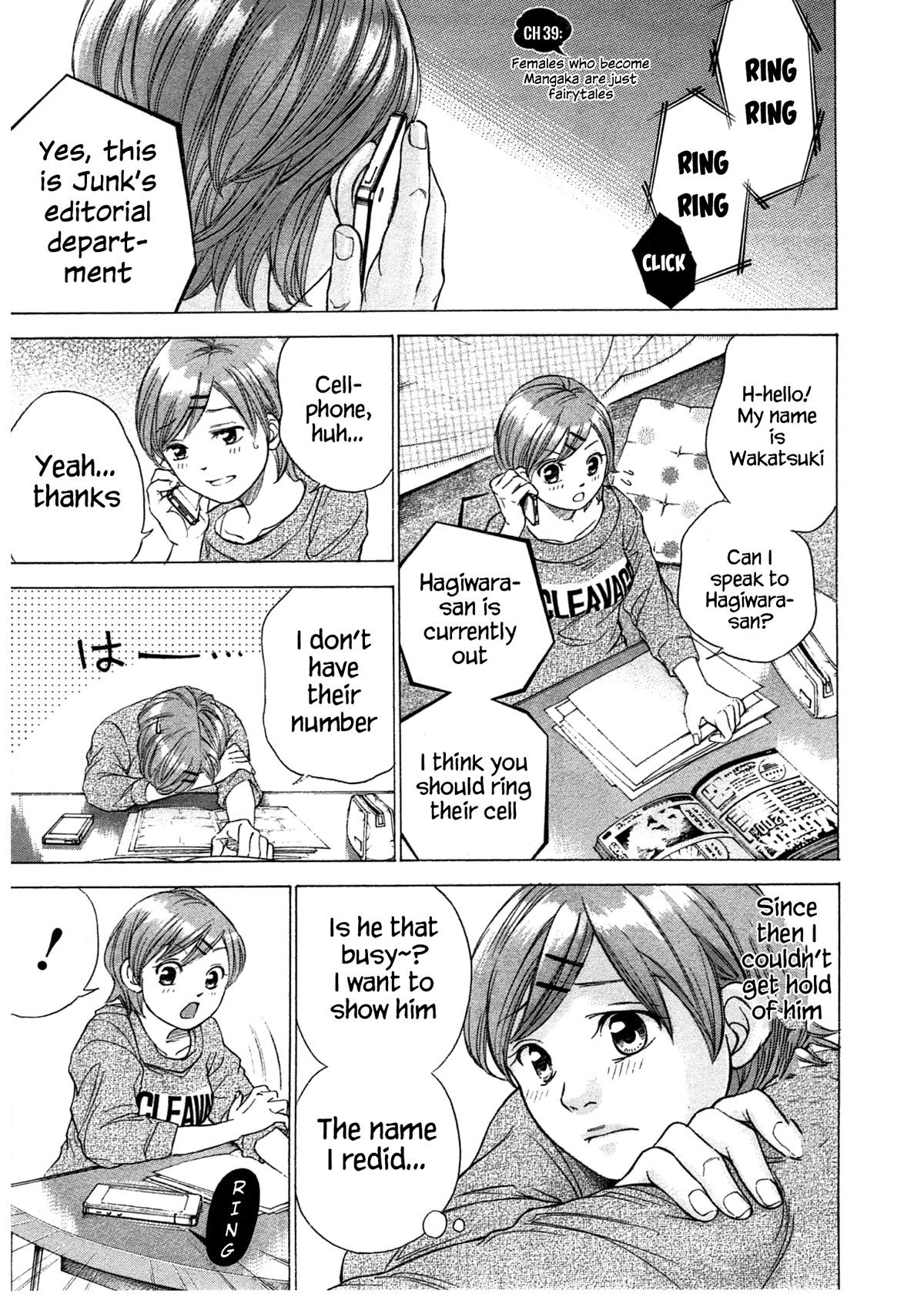 W x Y Chapter 39 page 2 - Chapter 39: Females who become Mangaka are just fairytales