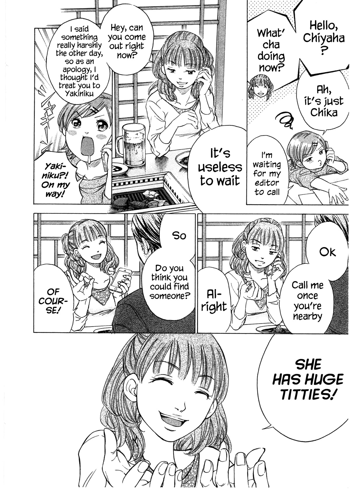 W x Y Chapter 39 page 3 - Chapter 39: Females who become Mangaka are just fairytales