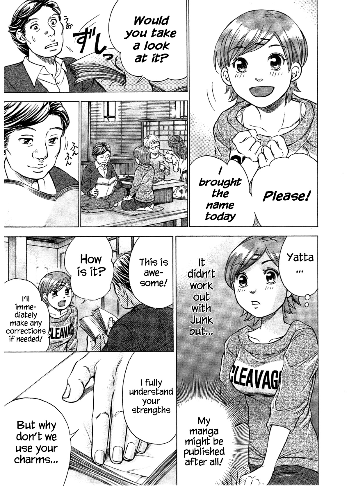 W x Y Chapter 39 page 8 - Chapter 39: Females who become Mangaka are just fairytales