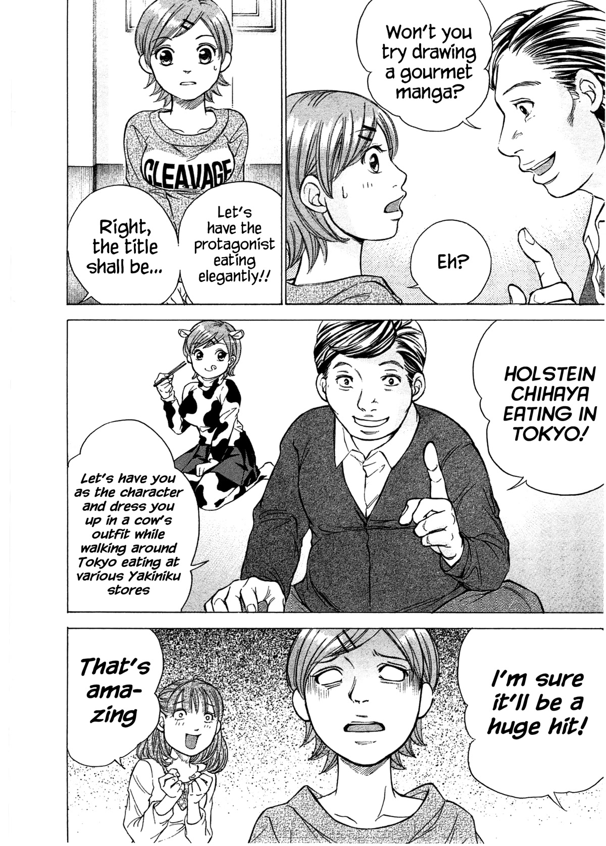 W x Y Chapter 39 page 9 - Chapter 39: Females who become Mangaka are just fairytales