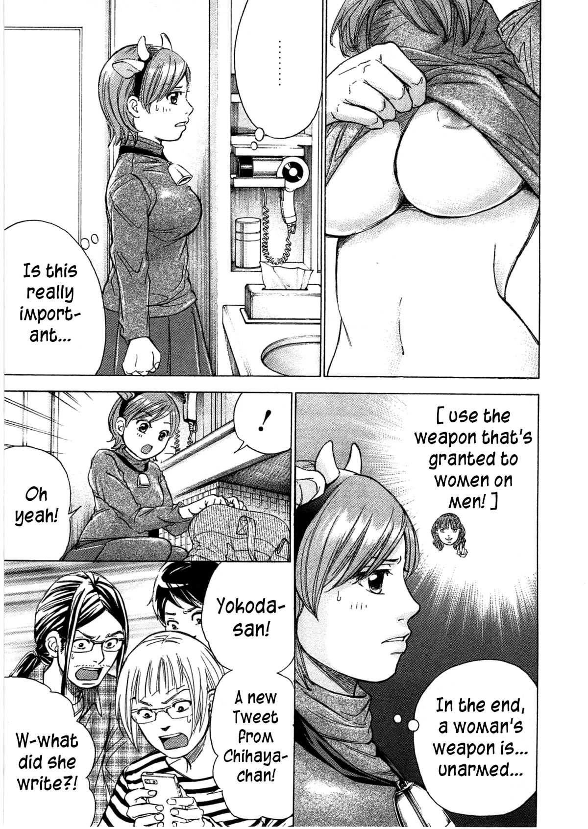 W x Y Chapter 40 page 8 - Chapter 40: If you let me break your bones, I’ll let you fondle my tits