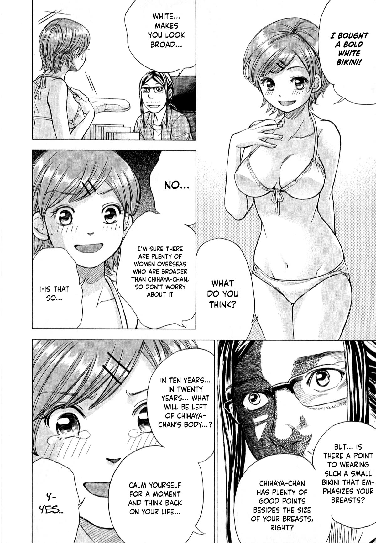 W x Y Chapter 57 page 11 - Chapter 57: Look up! Bent over in depression!