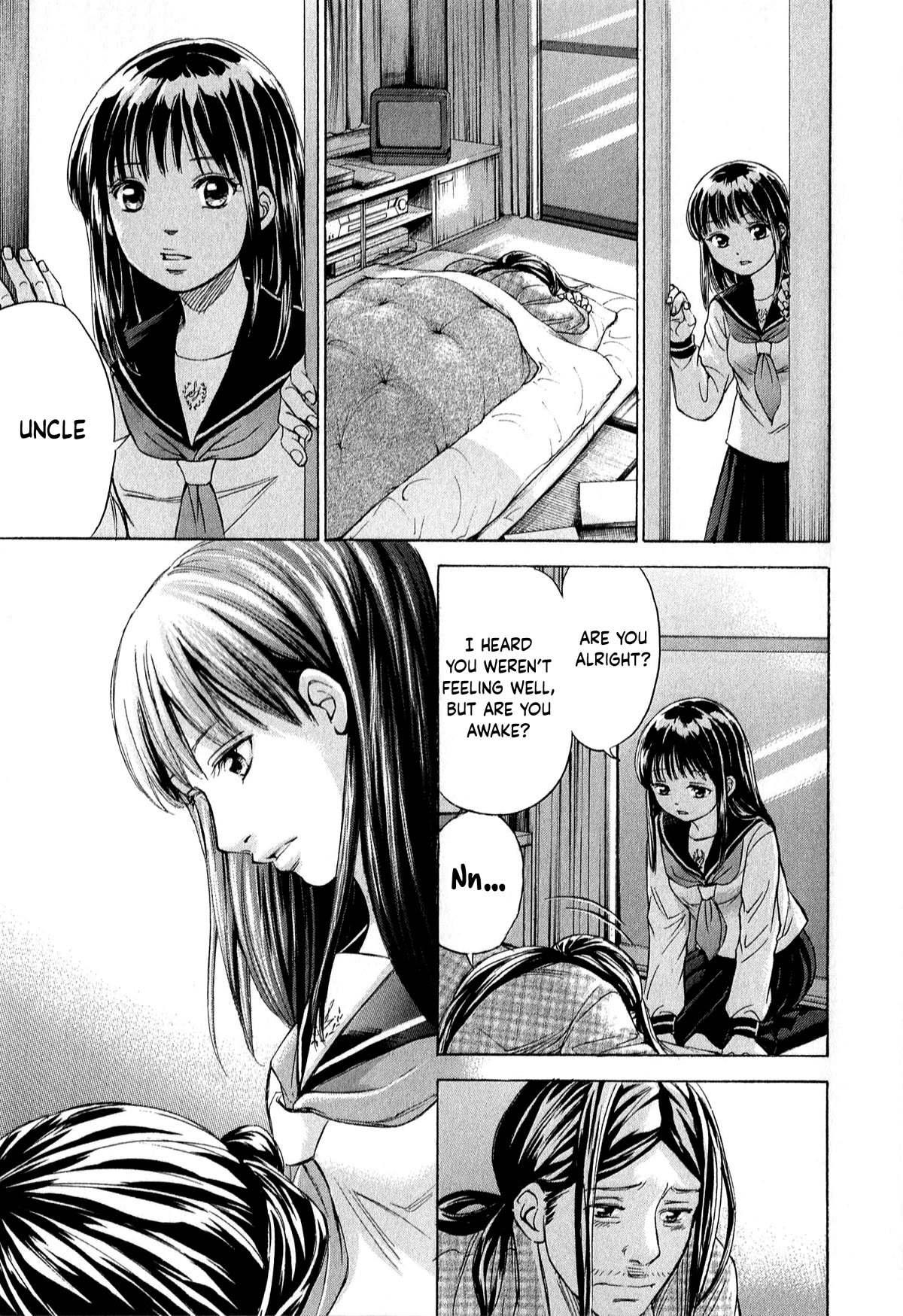 W x Y Chapter 57 page 14 - Chapter 57: Look up! Bent over in depression!