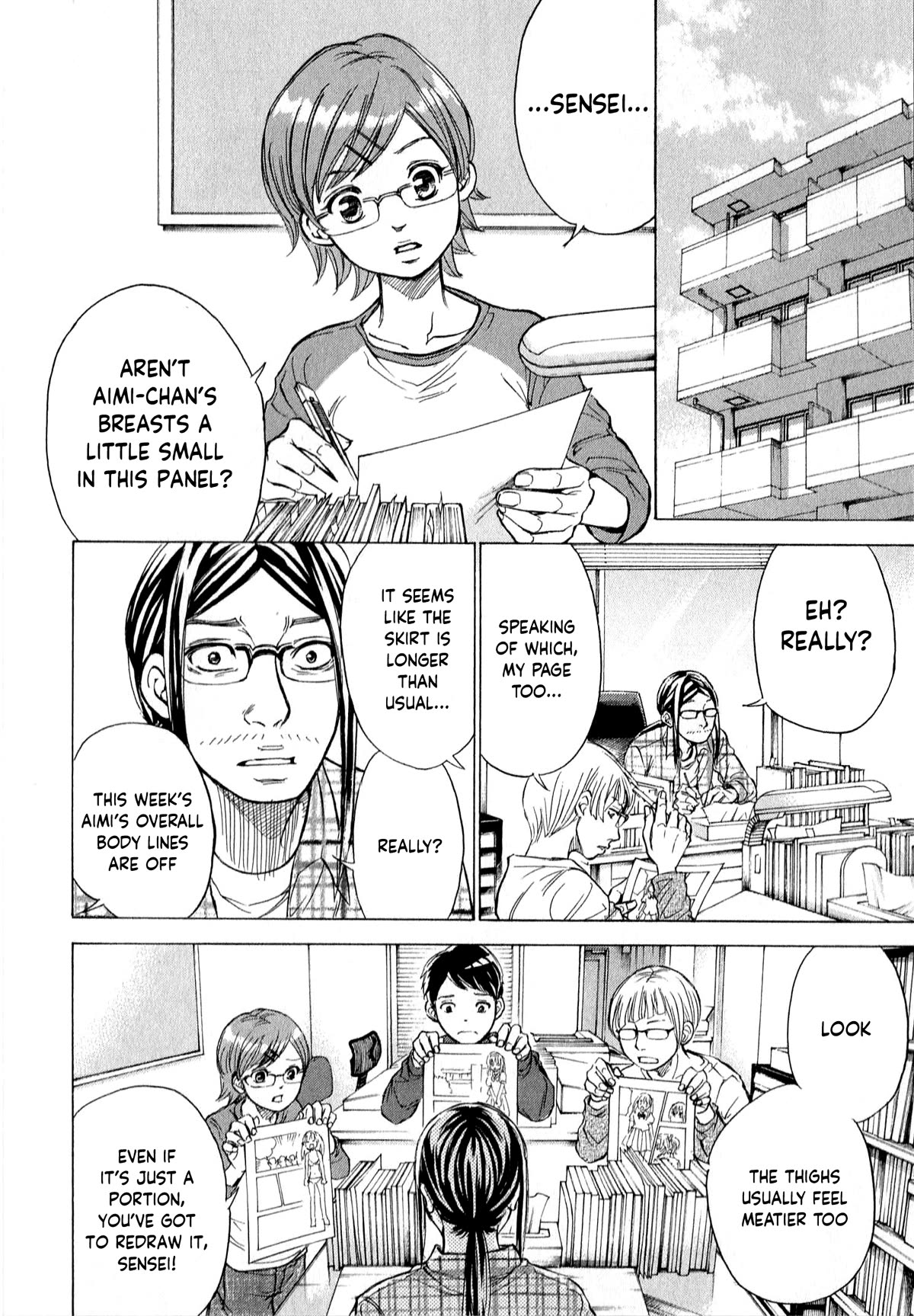 W x Y Chapter 57 page 5 - Chapter 57: Look up! Bent over in depression!
