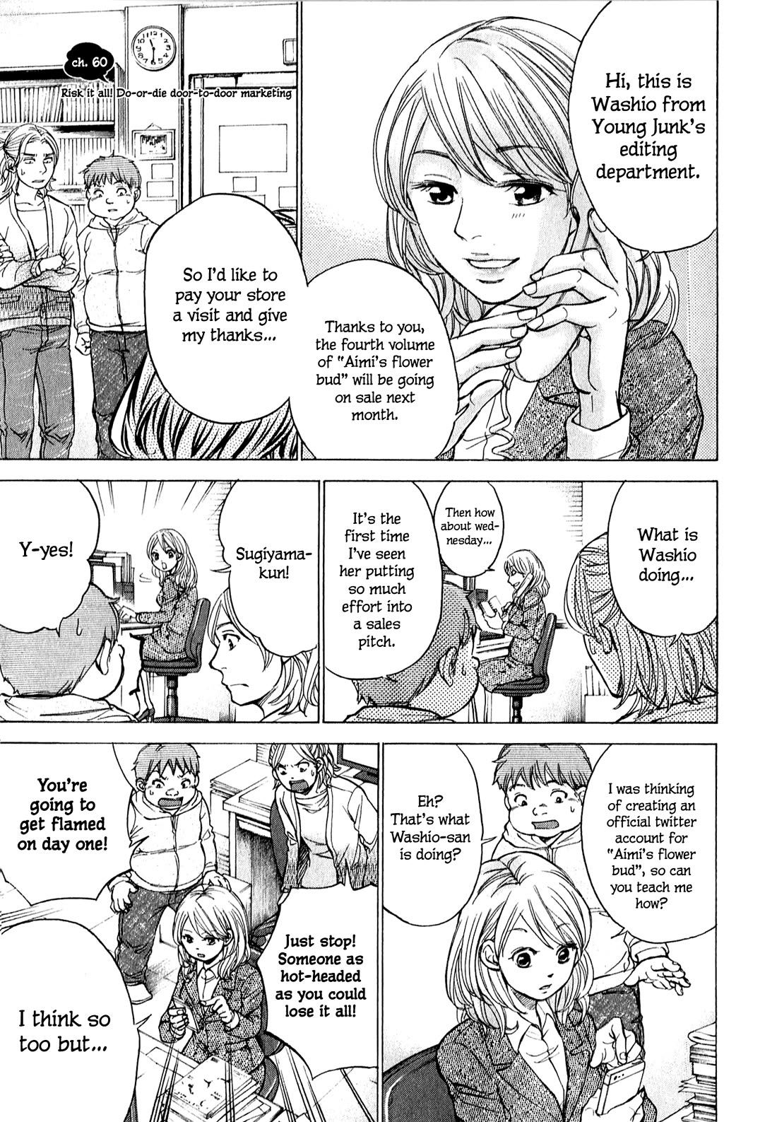 W x Y Chapter 60 page 4 - Chapter 60: Risk it all! Do-or-die door-to-door marketing