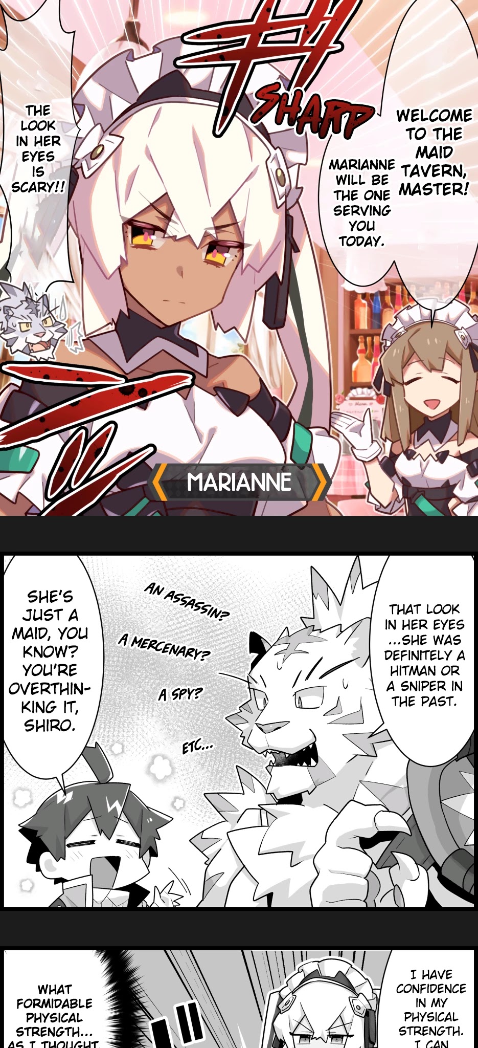 Waafuri World Chapter 12 page 1 - Chapter 12: Marianne's Debut