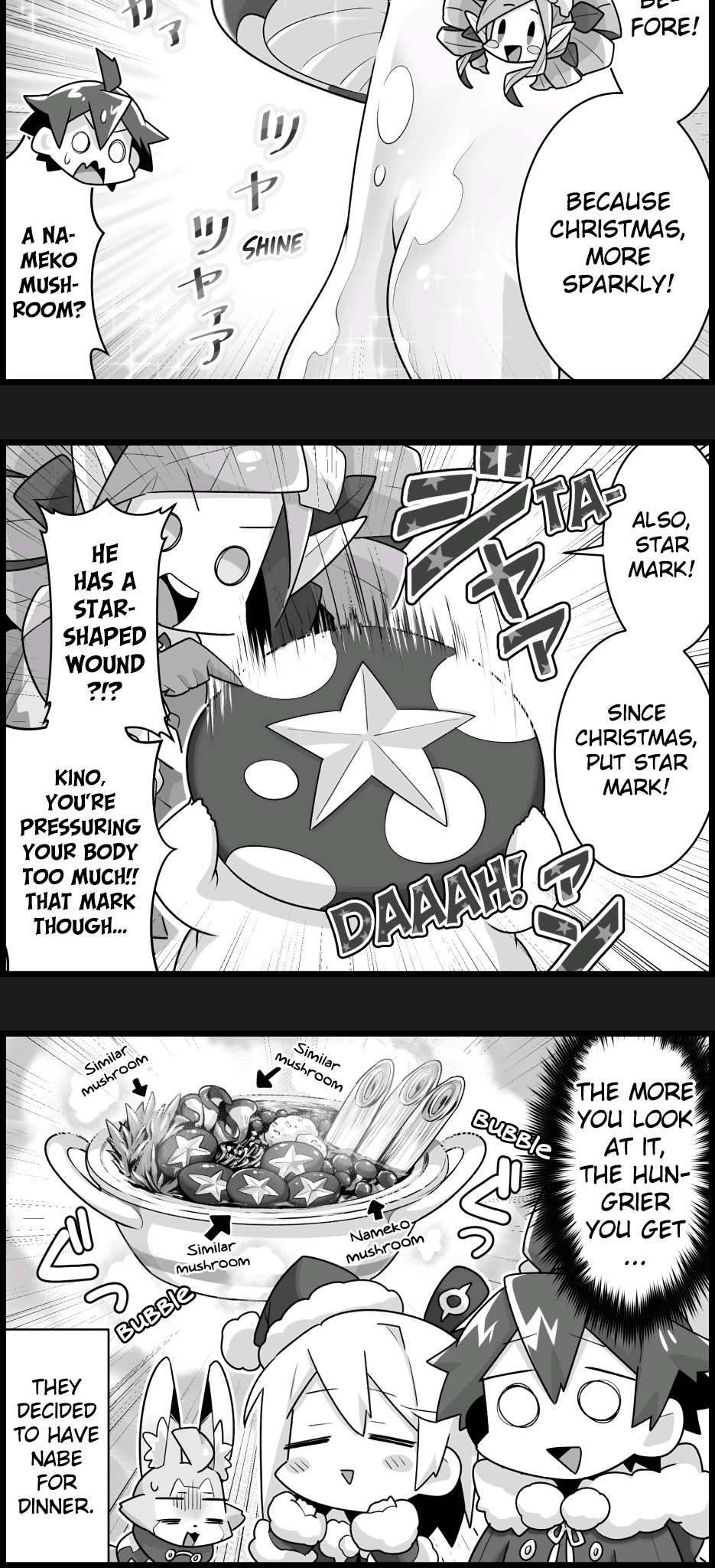 Waafuri World Chapter 17 page 2 - Chapter 17: Changing Into Santa Costumes