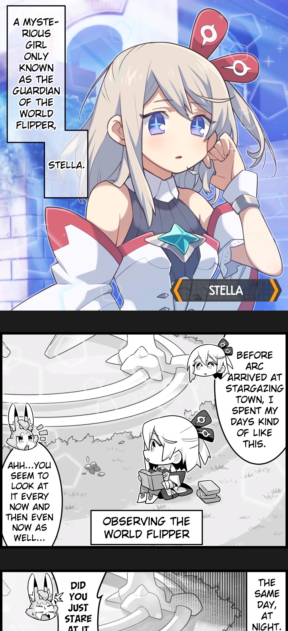 Waafuri World Chapter 2 page 1 - Chapter 2: Stella's Debut