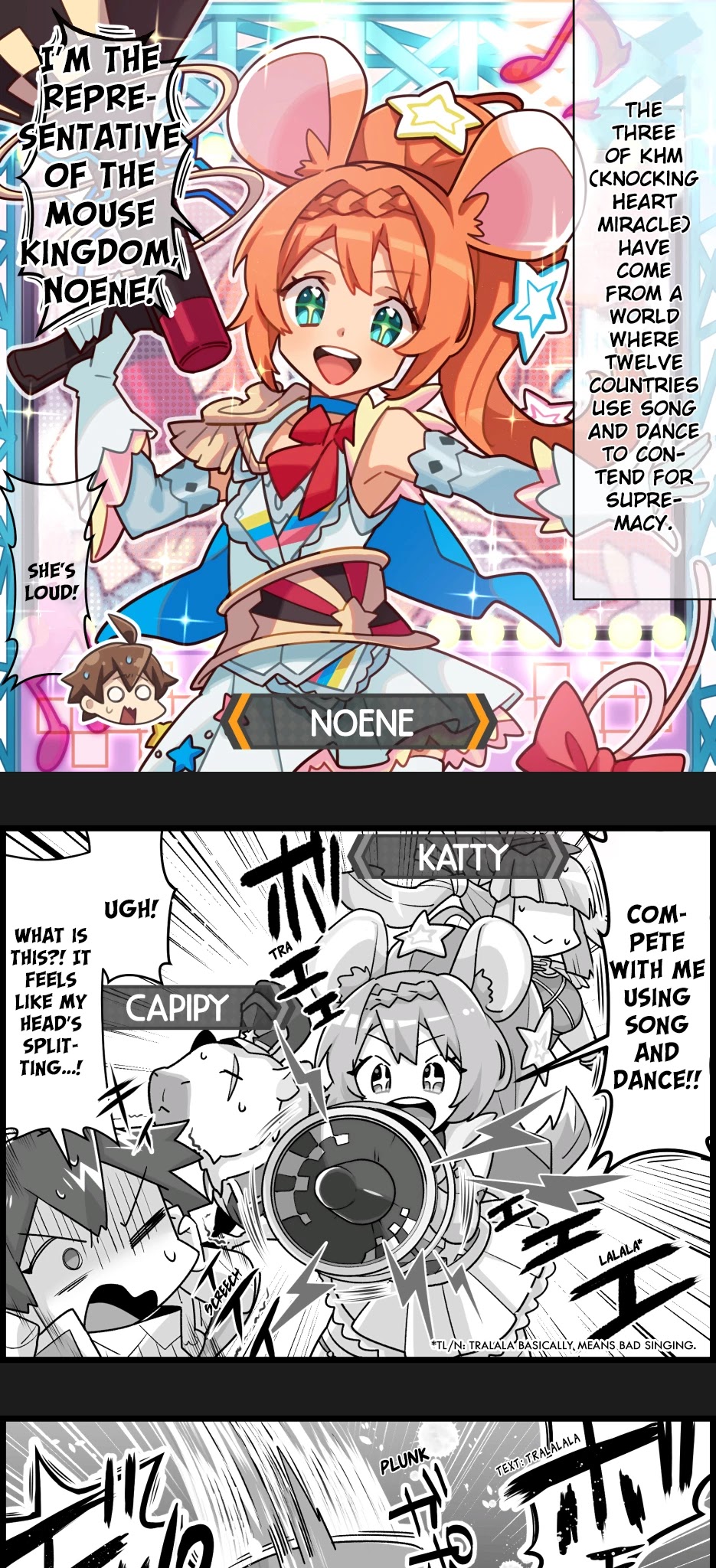 Waafuri World Chapter 26 page 1 - Chapter 26: Noene's Debut