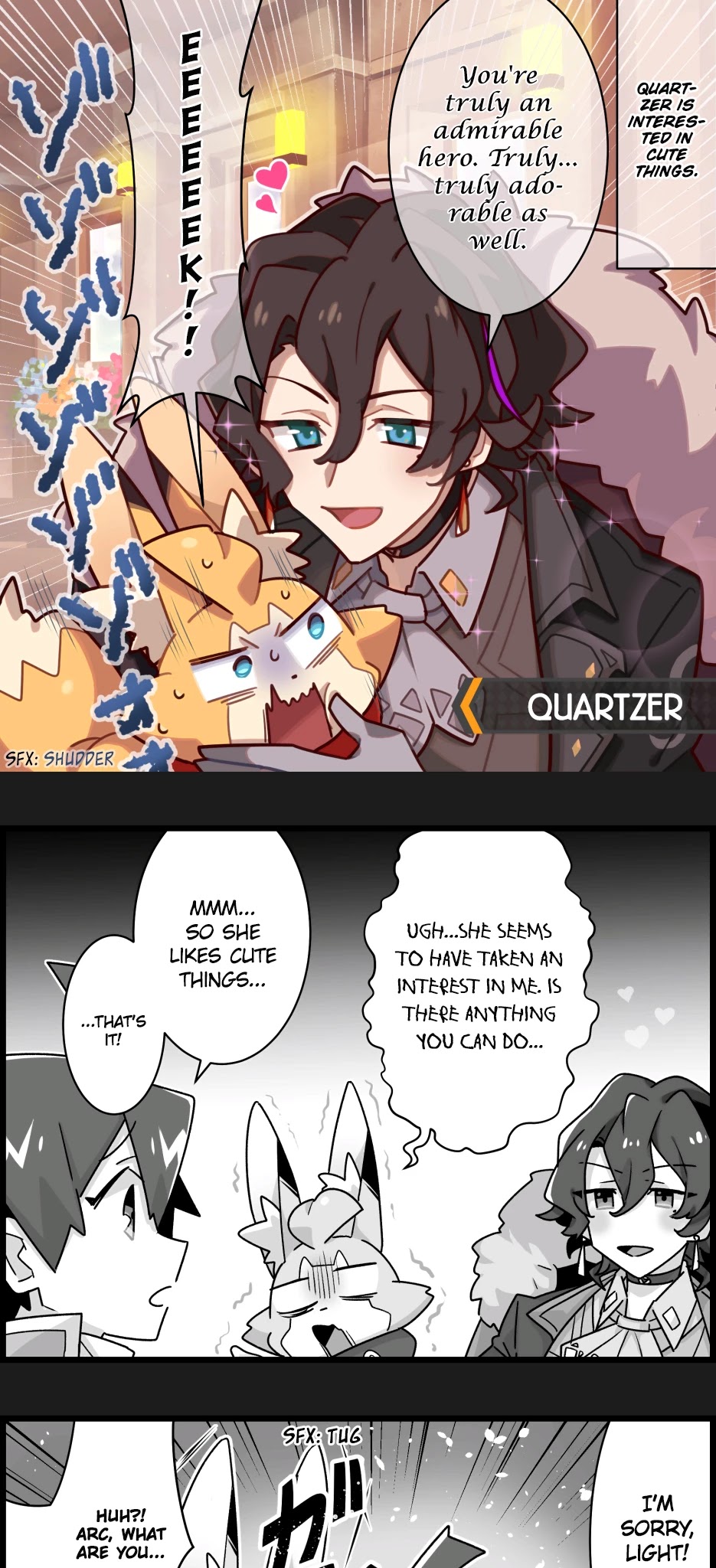 Waafuri World Chapter 32 page 1 - Chapter 32: Quartzer's Debut