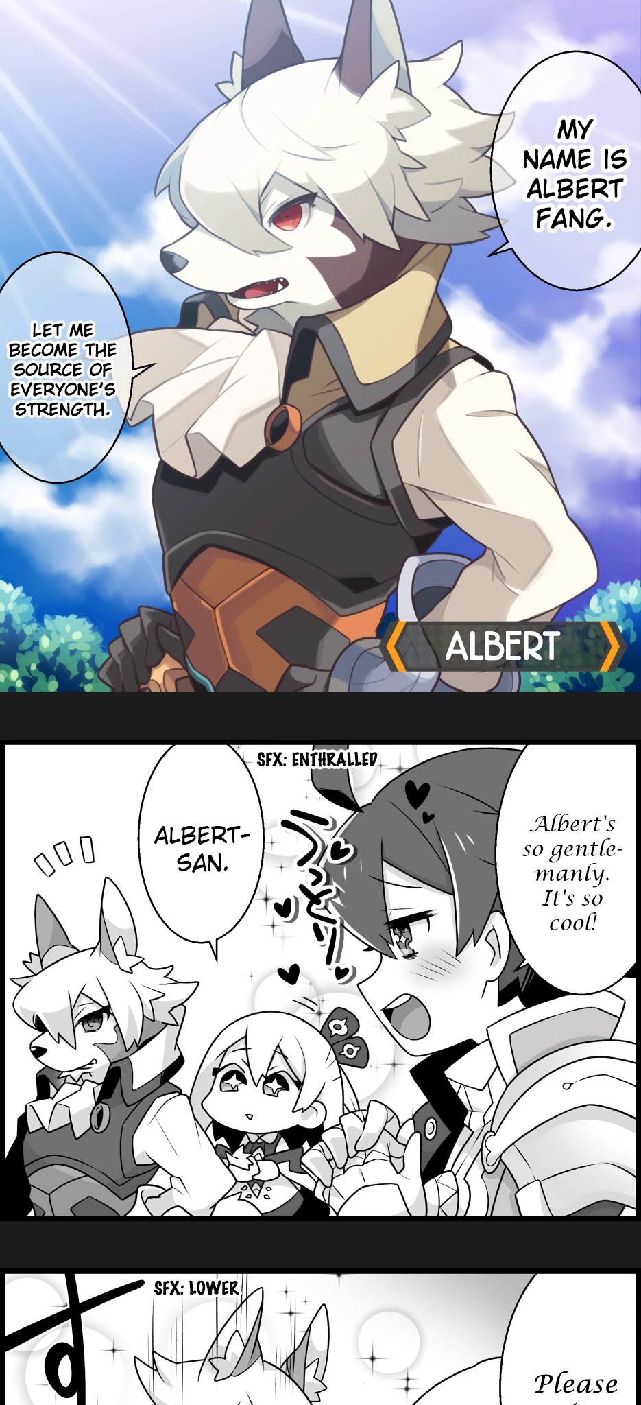 Waafuri World Chapter 35 page 1 - Chapter 35: Albert's Debut