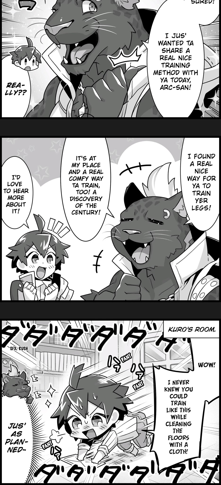Waafuri World Chapter 36 page 2 - Chapter 36: Kuro's Debut