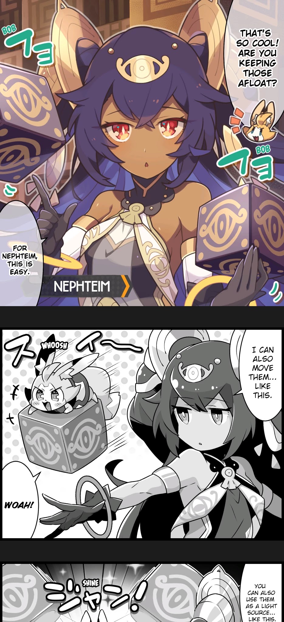 Waafuri World Chapter 40 page 1 - Chapter 40: Neptheim's Debut