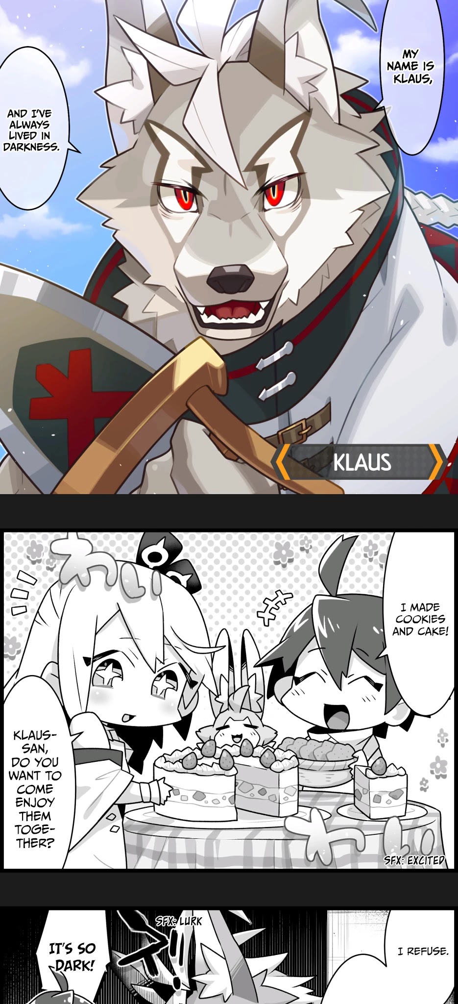Waafuri World Chapter 46 page 1 - Chapter 46: Klaus's Debut