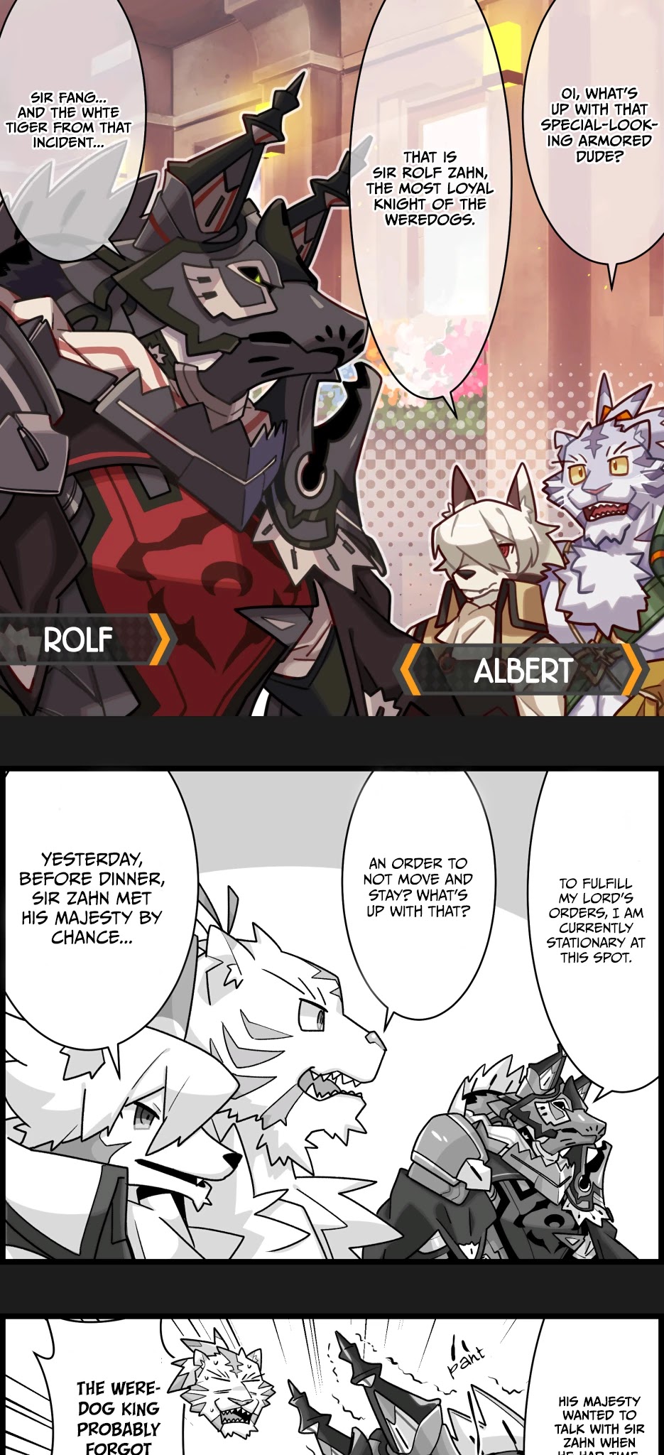 Waafuri World Chapter 47 page 1 - Chapter 47: Rolf's Debut
