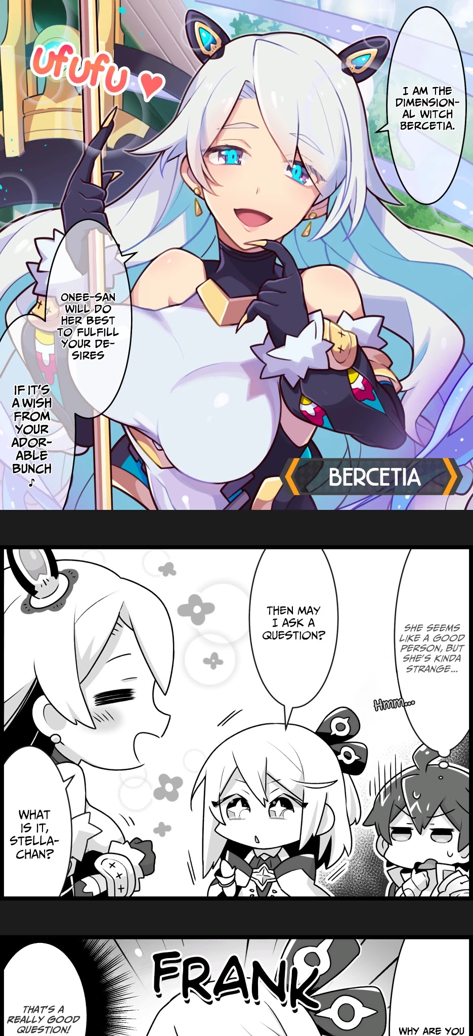 Waafuri World Chapter 49 page 1 - Chapter 49: Bercetia's Debut