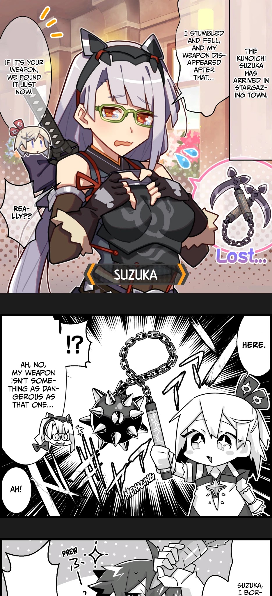 Waafuri World Chapter 50 page 1 - Chapter 50: Suzuka's Debut