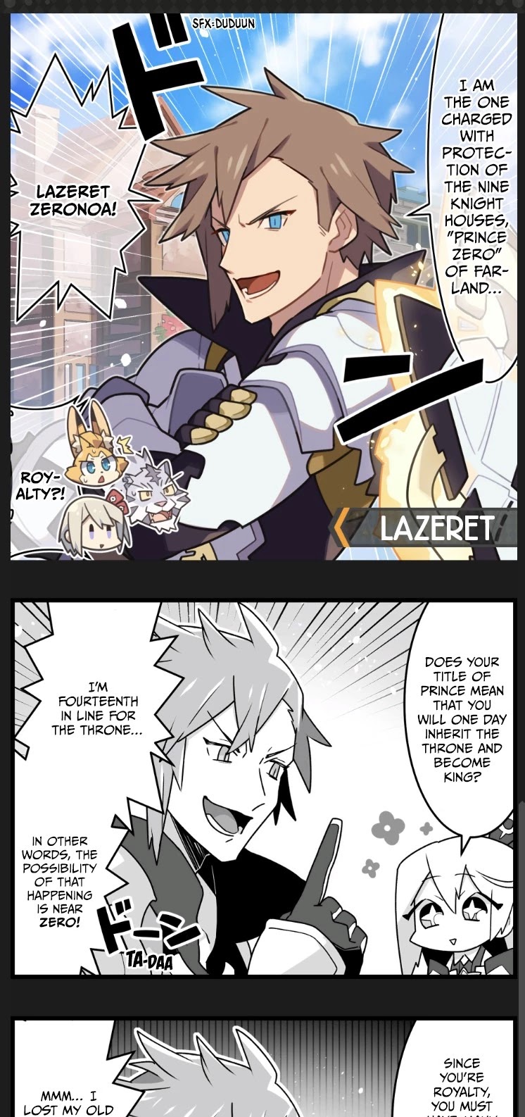 Waafuri World Chapter 56 page 1 - Chapter 56: Lazeret's Debut