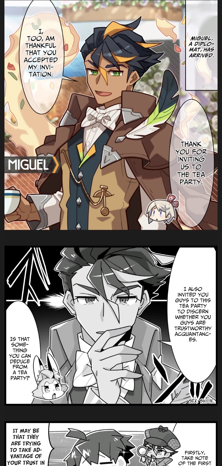 Waafuri World Chapter 66 page 1 - Chapter 66: Miguel's Debut