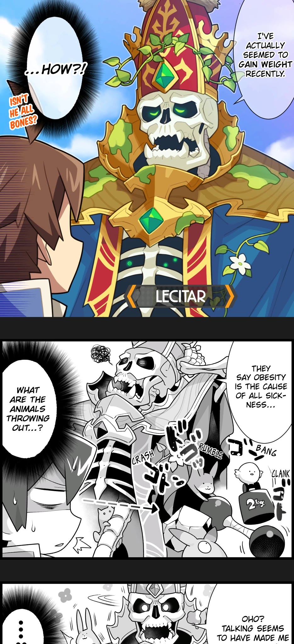 Waafuri World Chapter 76 page 1 - Chapter 76: Lecitar's Debut