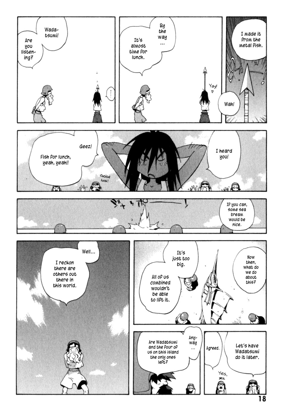 Wadatsumi Chapter 1 page 18 - Chapter 1: Visitor