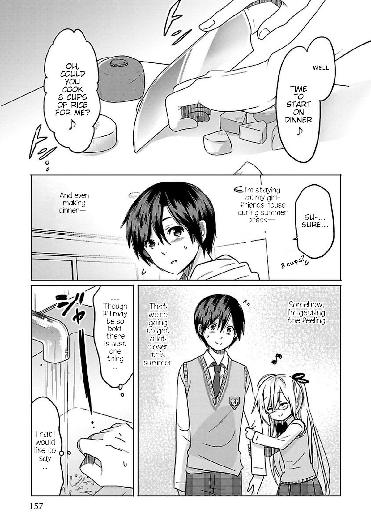 Waga Itoshi no Wota Kanojo Chapter 12 page 17 - Chapter 12: Summer, Season of Nyan Nyaa