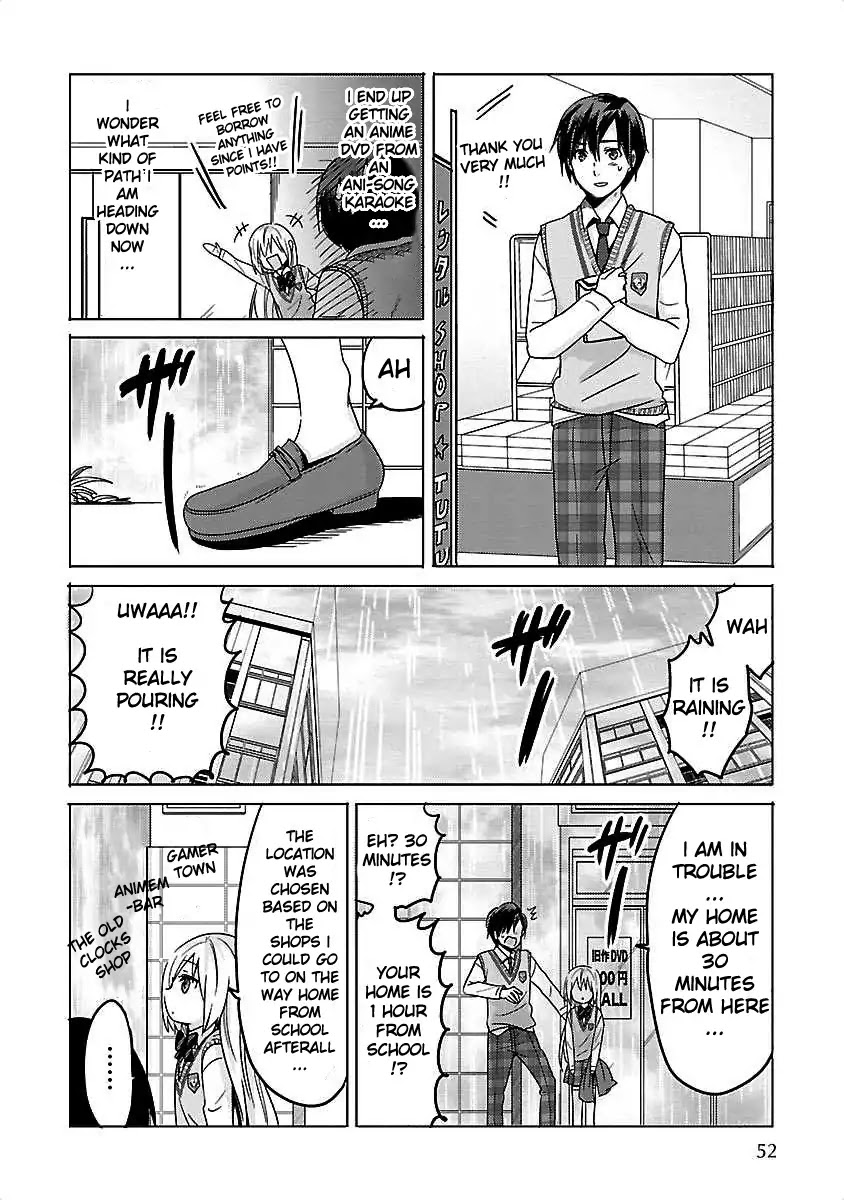 Waga Itoshi no Wota Kanojo Chapter 3 page 4 - Chapter 3: Afterschool, a Sudden Rain.