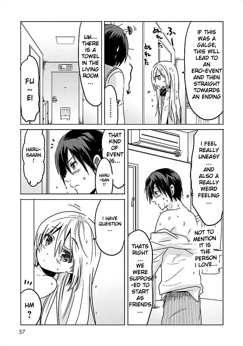 Waga Itoshi no Wota Kanojo Chapter 3 page 9 - Chapter 3: Afterschool, a Sudden Rain.